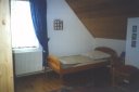 Schlafraum mit 2 Einzelbetten